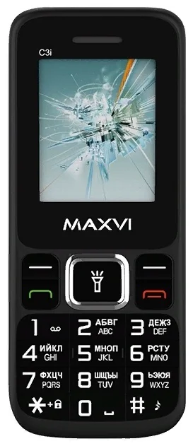 Мобильный телефон Maxvi C3I Black