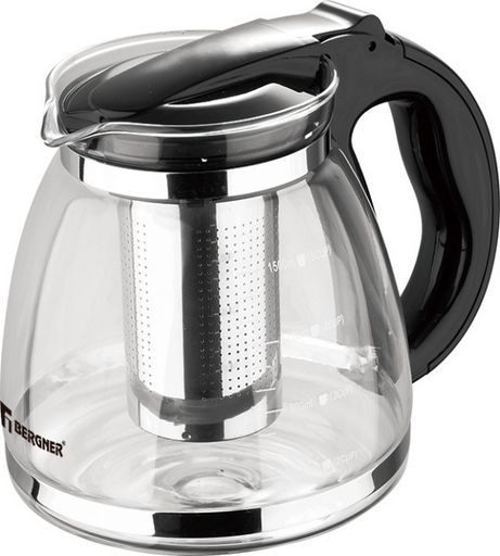 Чайник заварочный Bergner BG-38347-BK 1.5 л черный