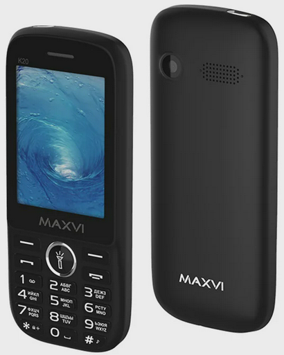 Мобильный телефон Maxvi K20 Black