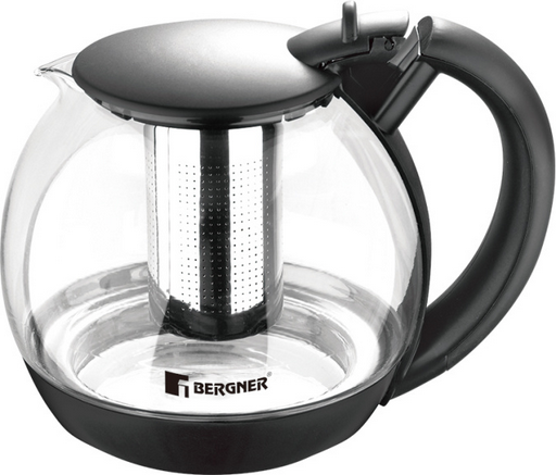 Чайник заварочный Bergner BG-38348-BK 1.5 л черный