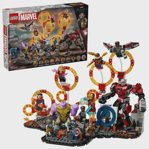Конструктор Lego Marvel Мстители Финал Финальная битва 76323 621 деталь