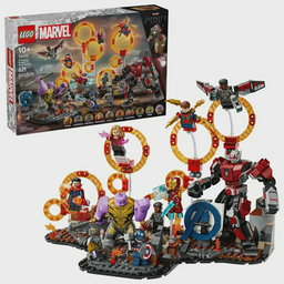 Конструктор Lego Marvel Мстители Финал Финальная битва 76323 621 деталь