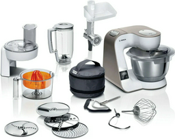Кухонная машина Bosch MUM5XW40 бело-золотистая