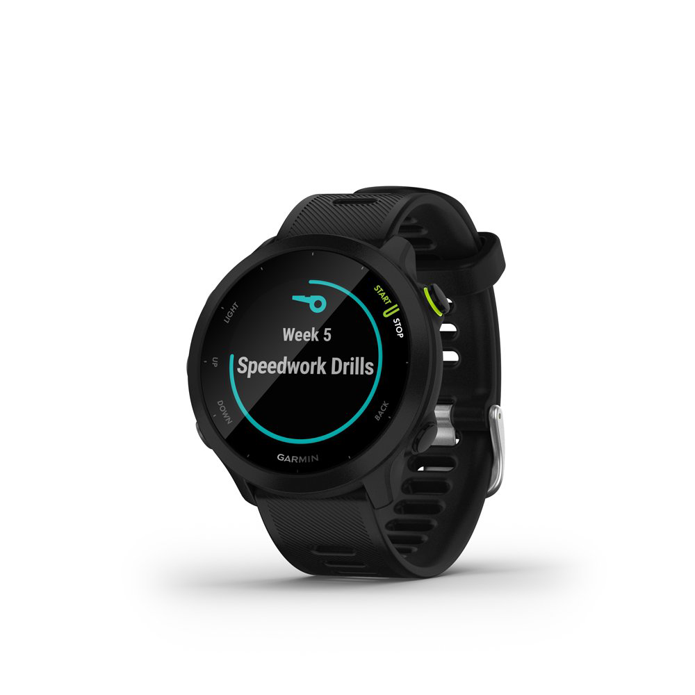 Спортивные часы Garmin Forerunner 55 010-02562-10 черные купить,NaN