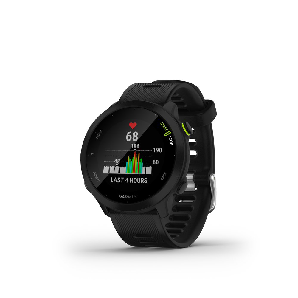 Спортивные часы Garmin Forerunner 55 010-02562-10 черные купить,NaN