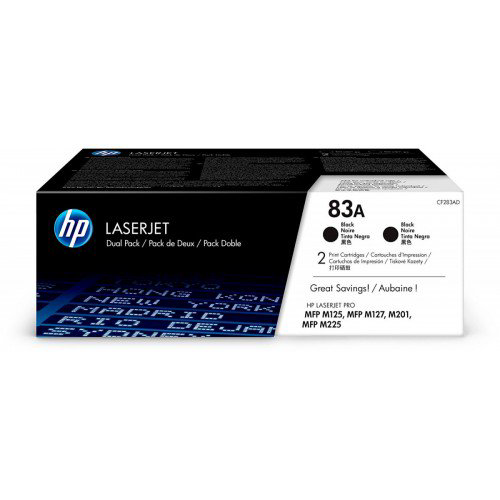 Картридж HP 83A CF283AF черный