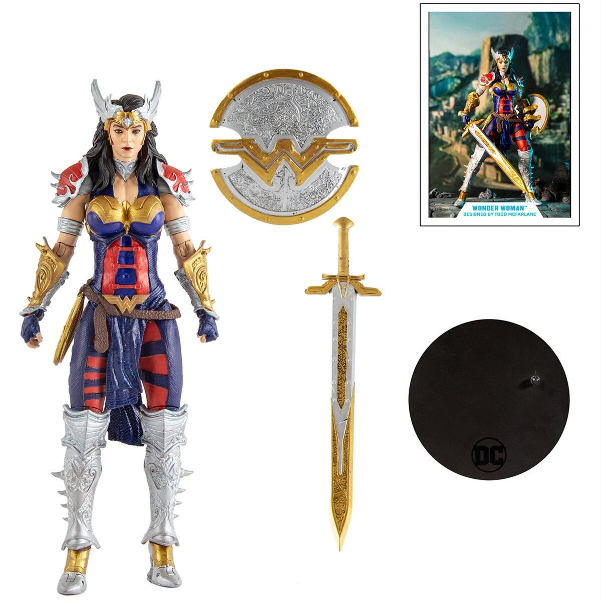 Фигурка McFarlane: DC Multiverse Dark Nights Wonder Woman 18см купить,NaN