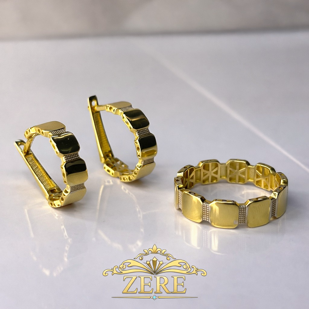 Комплект Zere ZR240305 золото 4.68гр 18р купить,402500