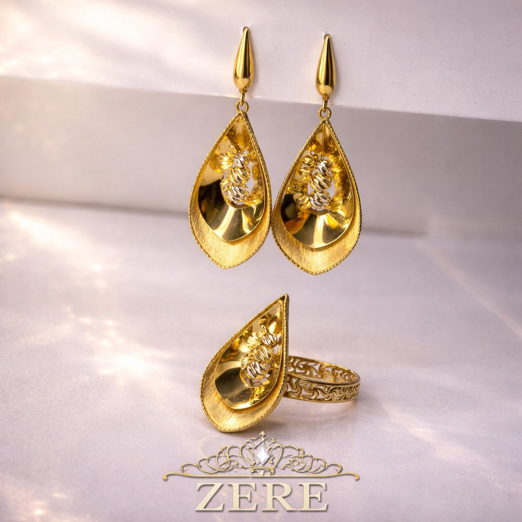 Комплект Zere ZR240317 золото 10.77гр 19р - ForteMarket Комплект Zere ZR240317 золото 10.77гр 19р купить,908450