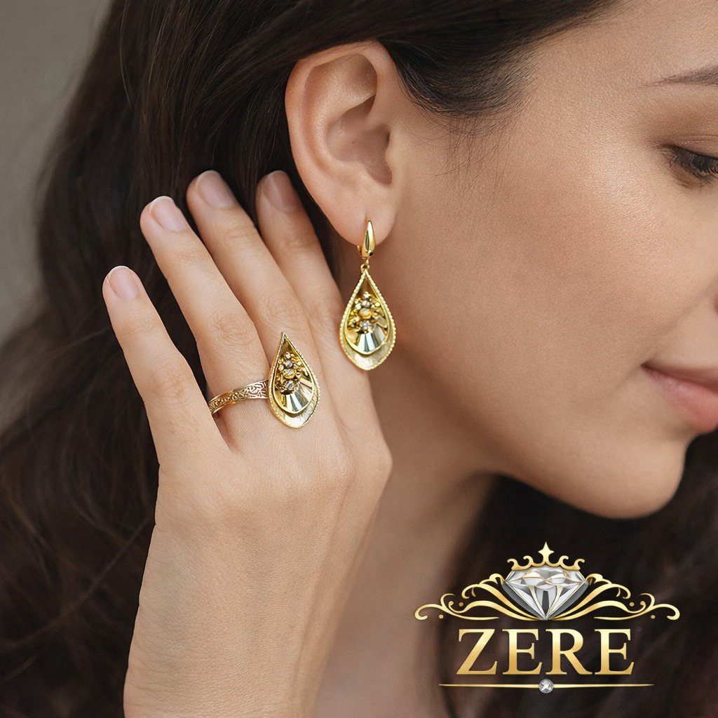 Комплект Zere ZR240317 золото 10.77гр 19р - ForteMarket Комплект Zere ZR240317 золото 10.77гр 19р купить,908450