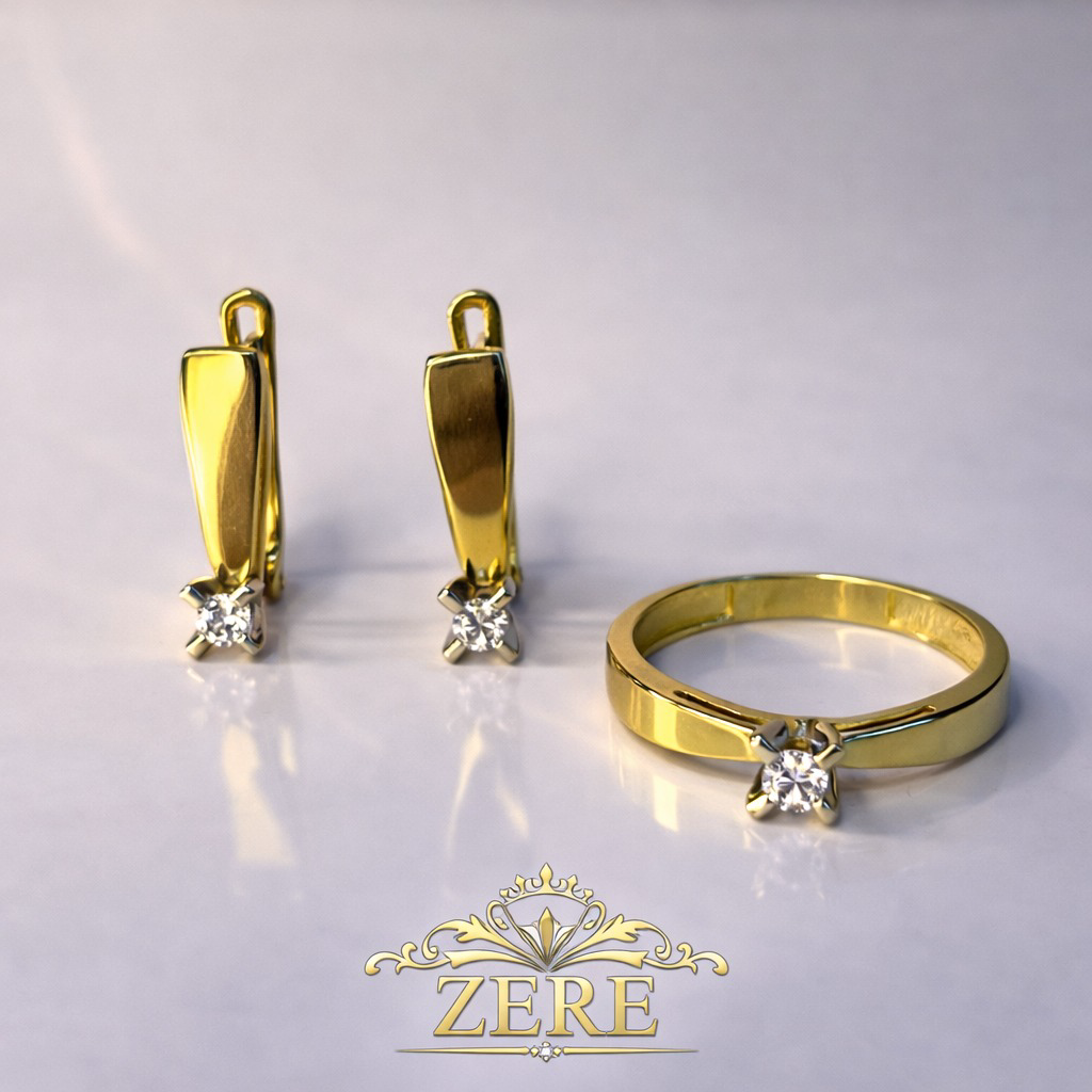 Комплект Zere ZR240306 золото 5.5гр 18р - ForteMarket Комплект Zere ZR240306 золото 5.5гр 18р купить,474300