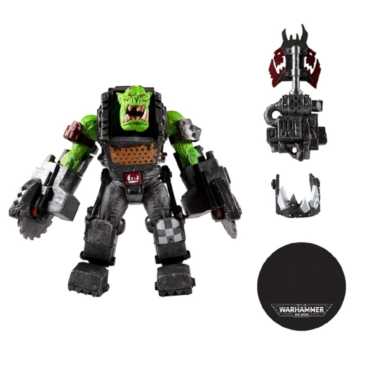Фигурка McFarlane Warhammer 40K Ork Meganob with Buzzsaw 30см купить,NaN