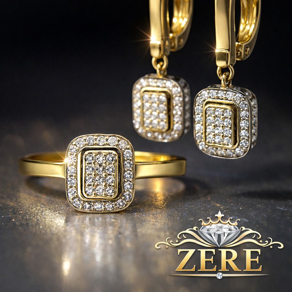 Комплект Zere ZR240330 золото 6.14гр 18р купить,530250