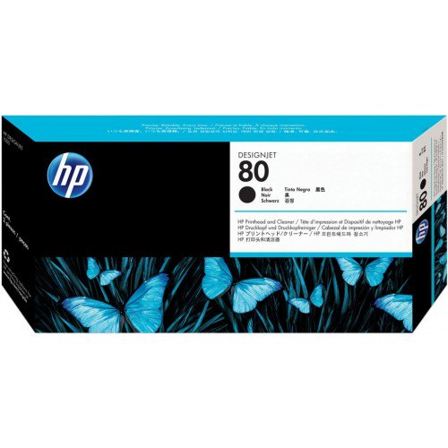 Печатающая головка HP 80 C4820A черная купить,NaN
