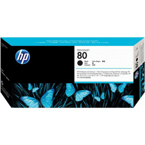 Печатающая головка HP 80 C4820A черная купить,NaN