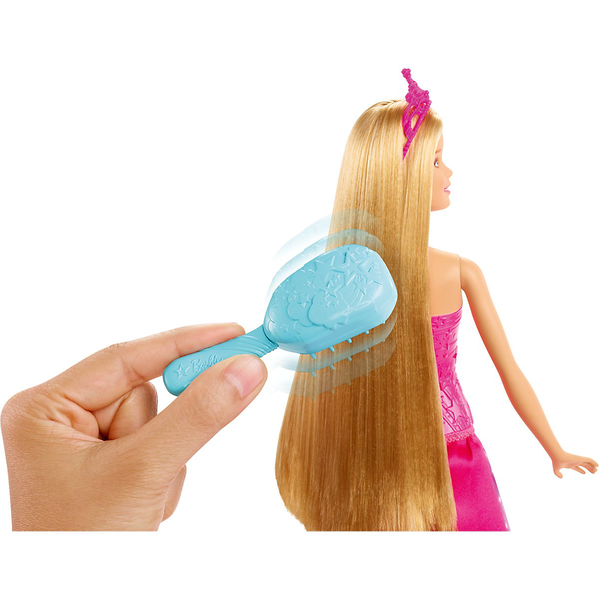 Кукла Mattel Barbie Дримтопия Принцесса с волшебными волосами в сверкающем платье купить,NaN
