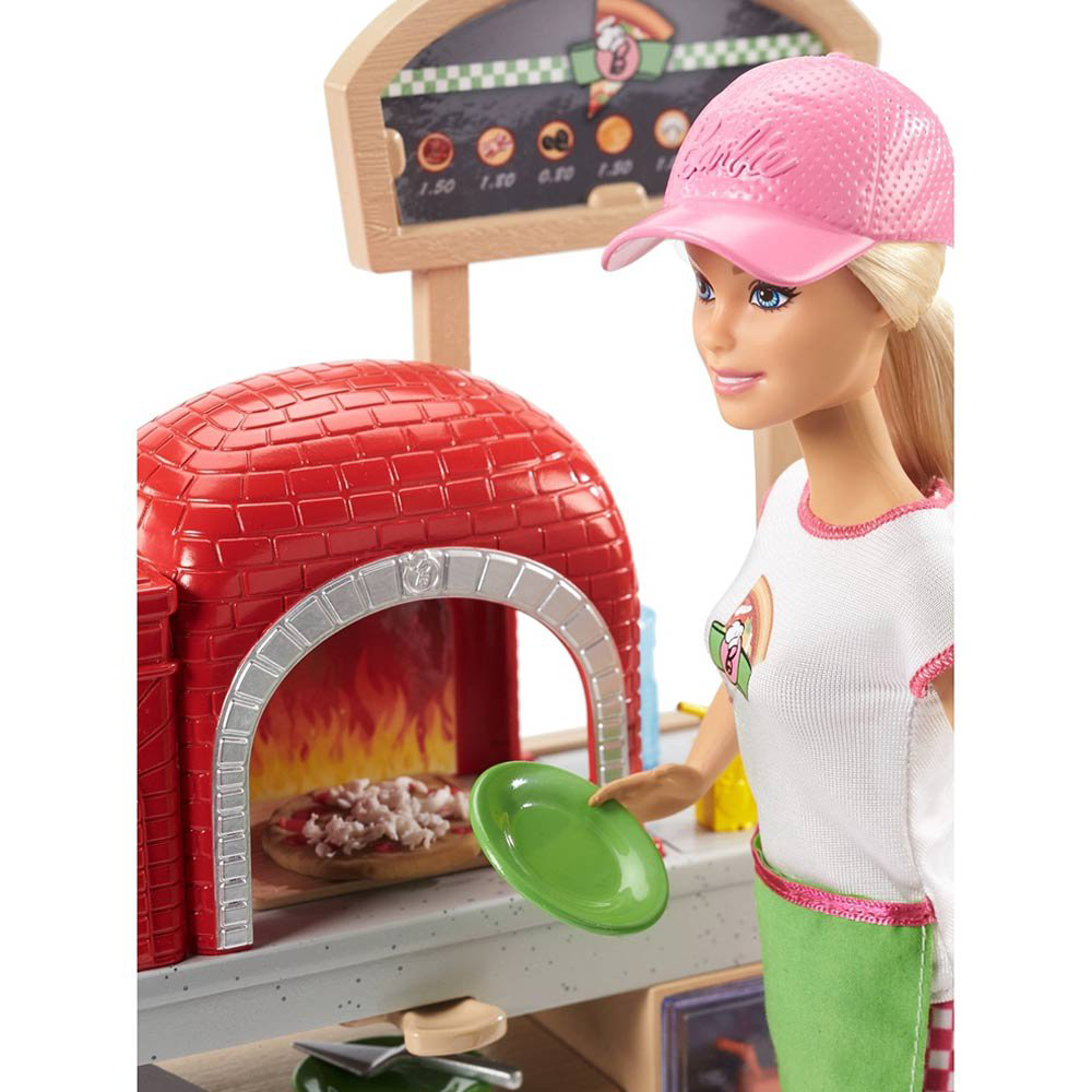 Игровой набор Mattel Barbie Шеф-повар в Пиццерии купить,NaN