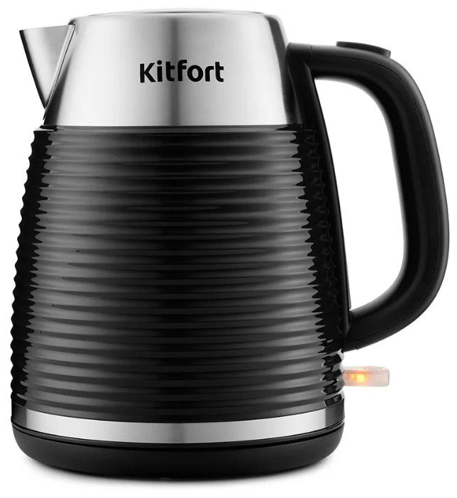 Электрочайник Kitfort KT-695-1 1,7л черный купить,NaN