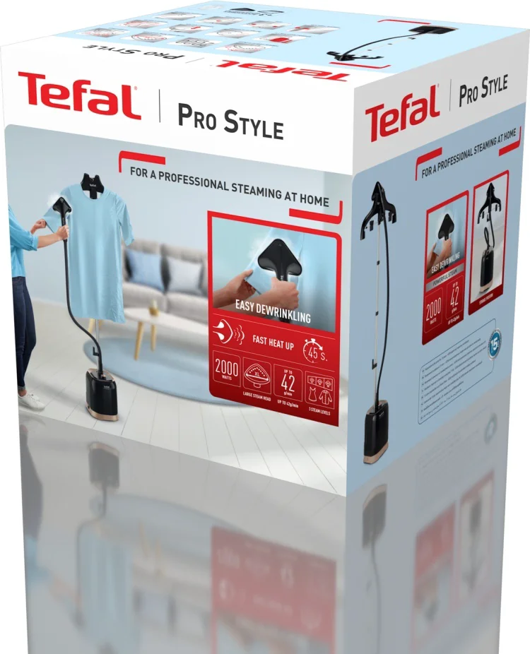 Отпариватель Tefal Pro Style IT3470E1 черный