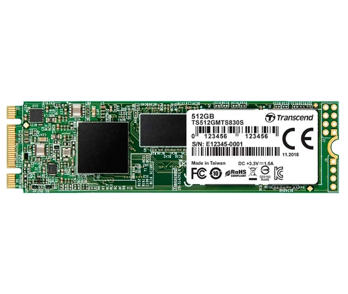 SSD накопитель Transcend MTS830S TS512GMTS830S 512Gb