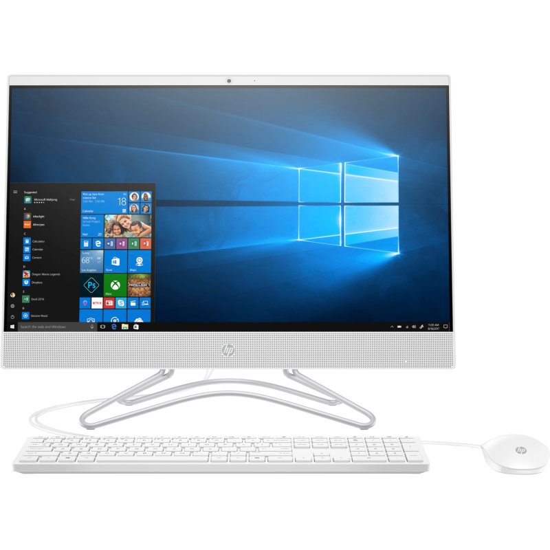 Моноблок HP Europe 24-f0004ur 4DG41EA 23.8" белый купить,NaN