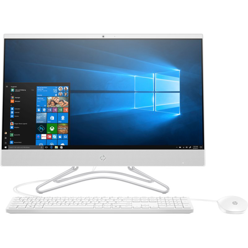 Моноблок HP Europe 24-f0004ur 4DG41EA 23.8" белый купить,NaN