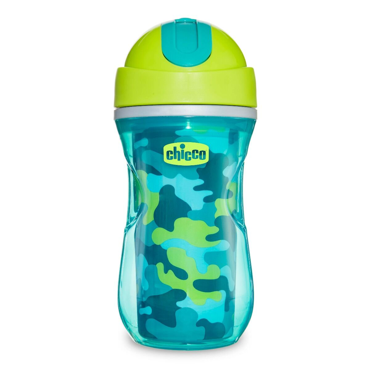 Поильник Chicco Sport Cup 14m+ 266мл зеленый купить,NaN
