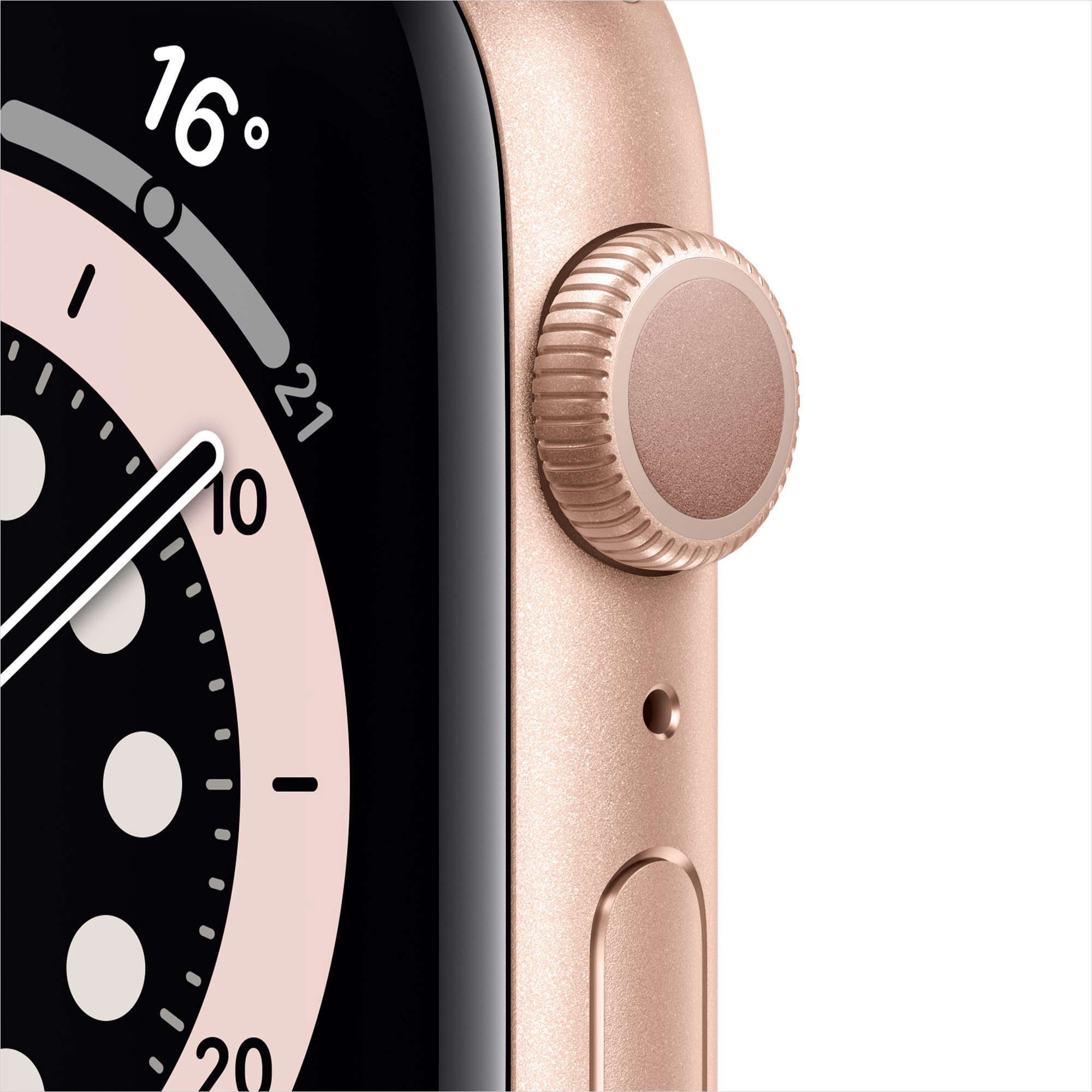 Смарт-часы Apple Watch Series 6 40mm Sport Band Regular MG123 Pink Sand-Gold купить,NaN
