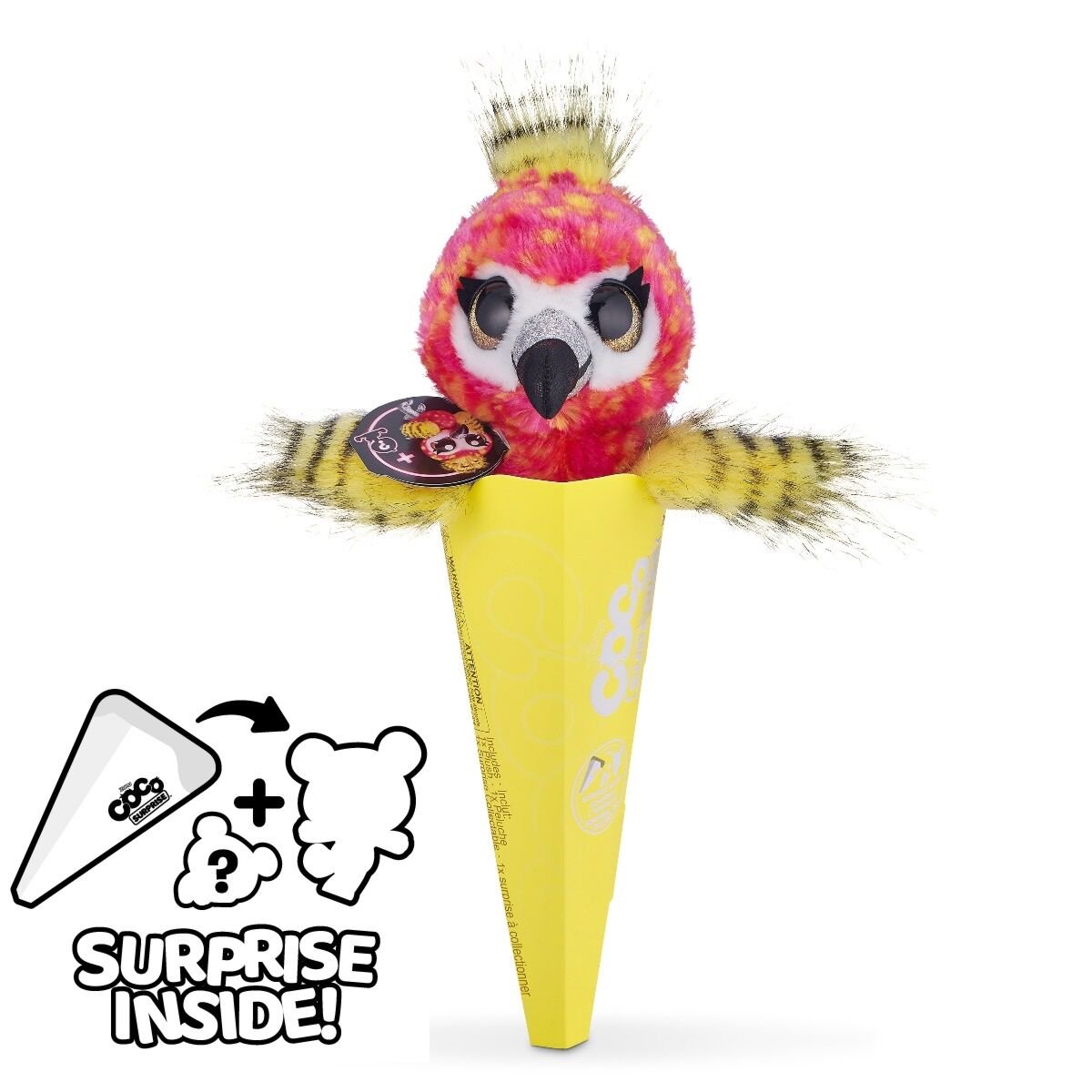 Мягкая игрушка Coco Surprise Zuru Neon Fliss 15см купить,NaN