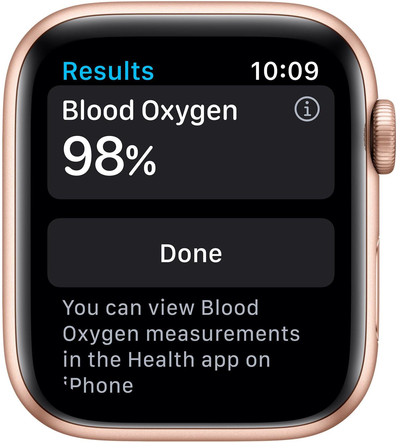 Смарт-часы Apple Watch Series 6 40mm Sport Band Regular MG123 Pink Sand-Gold