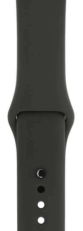Смарт часы Apple Watch Series 3 42mm MTF32 Sport Band  Space Grey/Black 