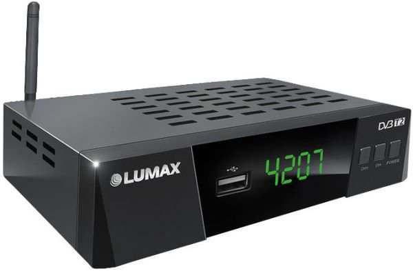 TV-тюнер Lumax DV4207HD черный купить,NaN