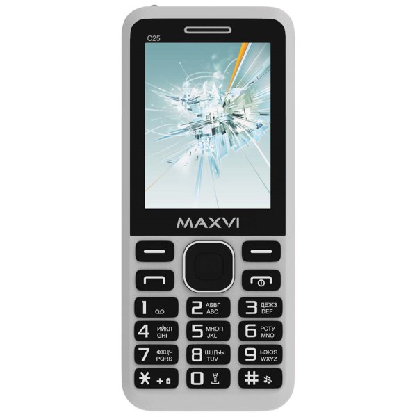 Мобильный телефон Maxvi C25 White купить,NaN