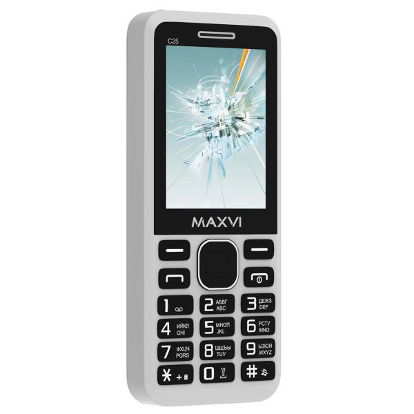 Мобильный телефон Maxvi C25 White купить,NaN