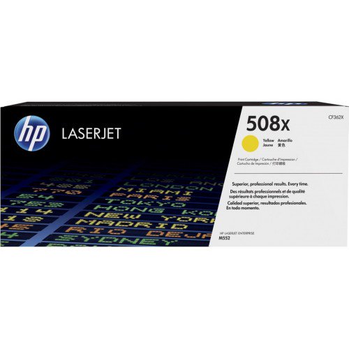 Картридж HP 508X CF362X желтый купить,NaN