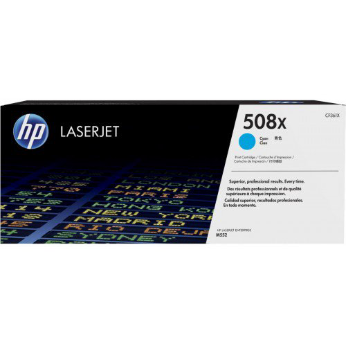 Картридж HP 508X CF361X голубой купить,NaN