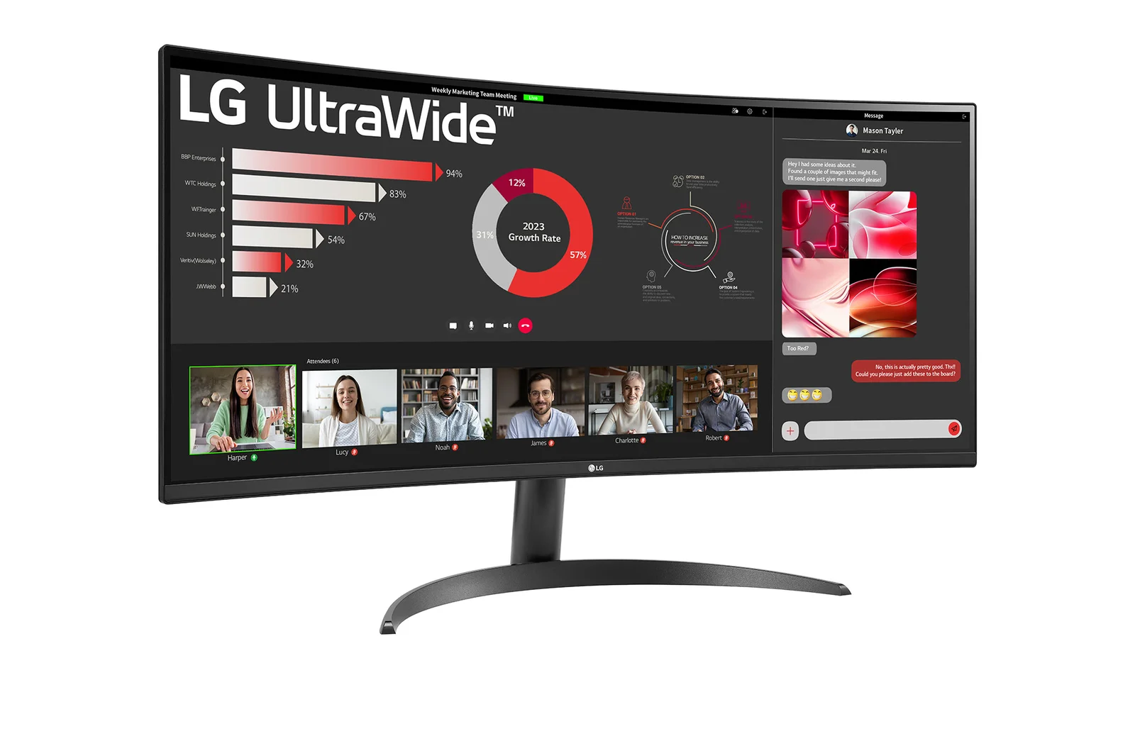 Монитор LG 34WR50QK-B 34'' Curved Black - ForteMarket Монитор LG 34WR50QK-B 34'' Curved Black купить,0