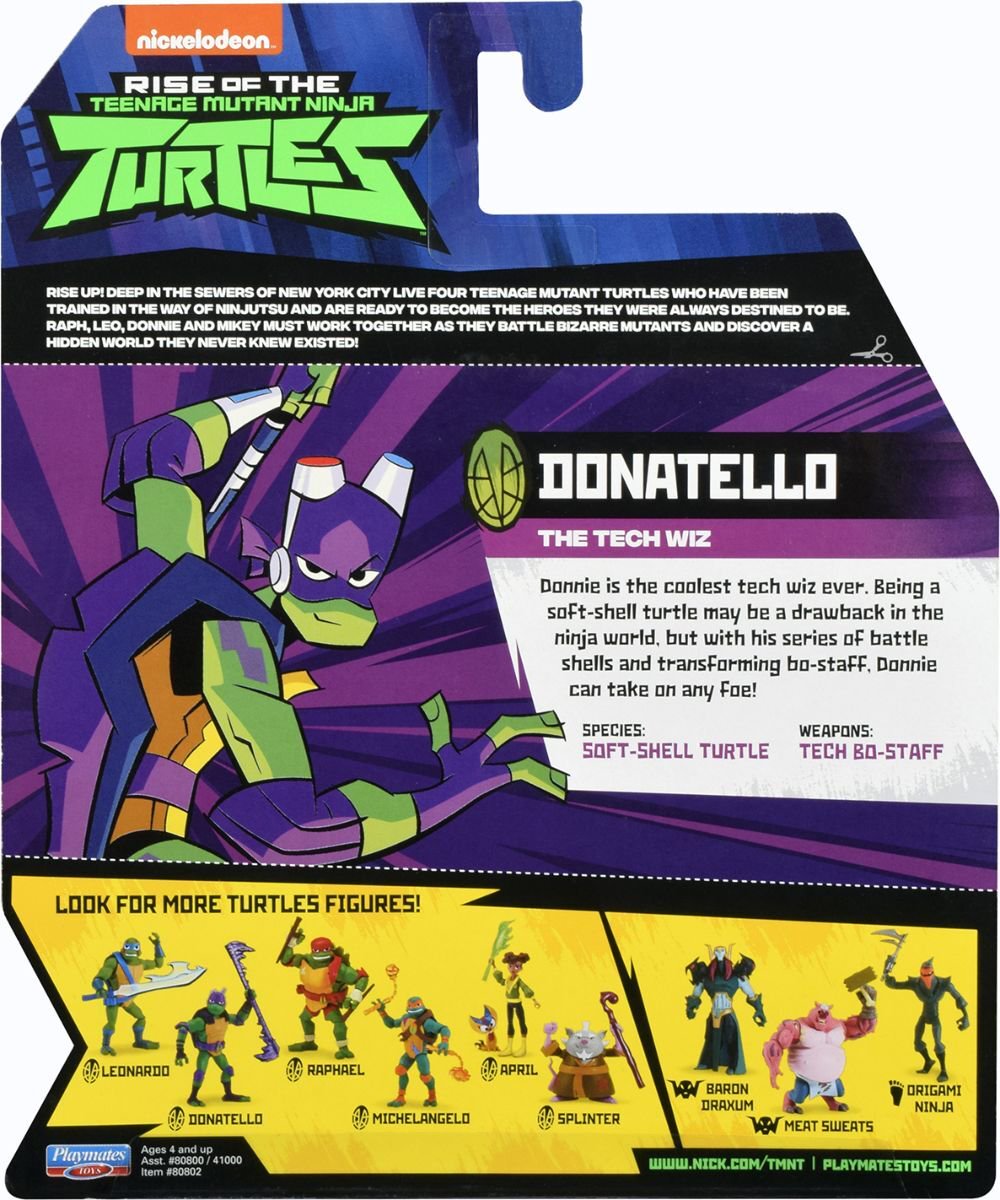 Фигурка TMNT Черепашки-ниндзя Донателло 12см 80802 купить,NaN
