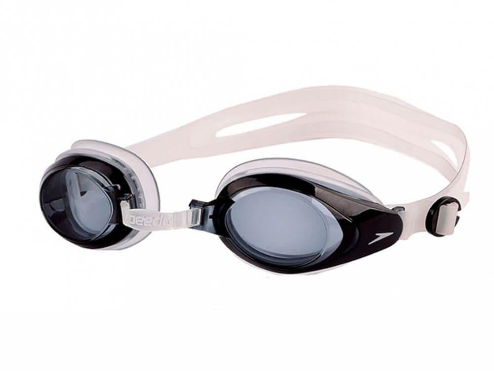 Очки для плавания с оптикой Speedo Mariner optical 8.0 черно-белые