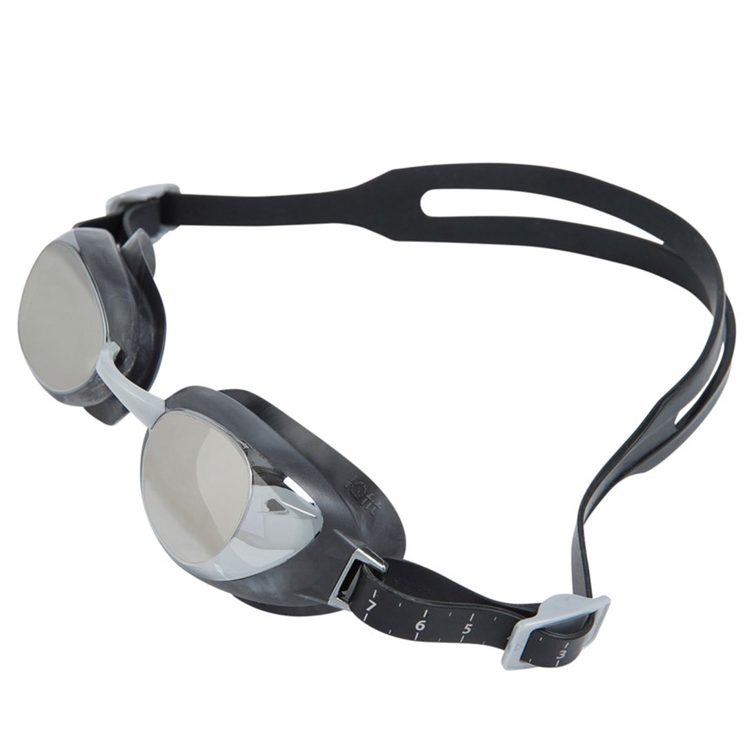 Очки для плавания Speedo Aquapure chrome черные купить,NaN
