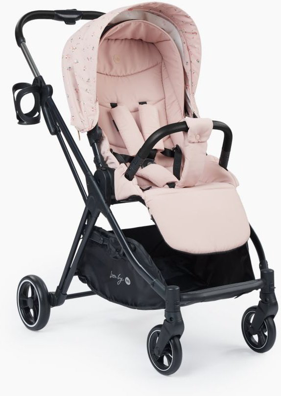 Коляска прогулочная Happy Baby Luna Flowers Pink купить,NaN