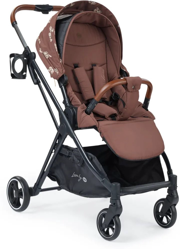 Коляска прогулочная Happy Baby Luna Bears Brown купить,NaN