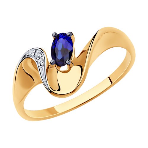 Кольцо Diamant 51-210-00538-1 17,5р 2,11гр. купить,NaN
