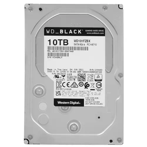 Жесткий диск HDD Western Digital Black WD101FZBX 10Tb