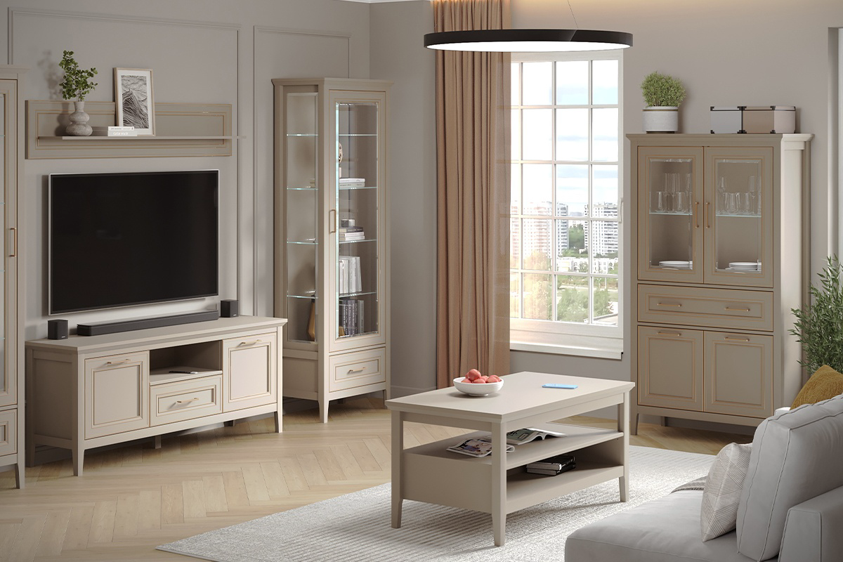 Шкаф Dominika REG2W2D1S/170 40.5х95х170см серый купить,NaN