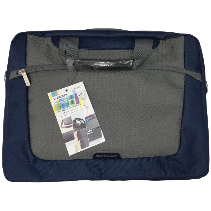 Сумка для ноутбука  Sumdex PON-318NV-1 15.6" серая