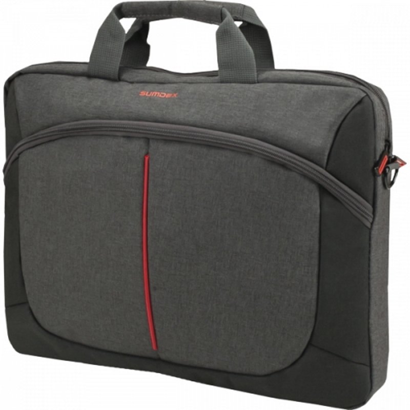 Сумка для ноутбука Sumdex PON-203GY 15.6" серая купить,0