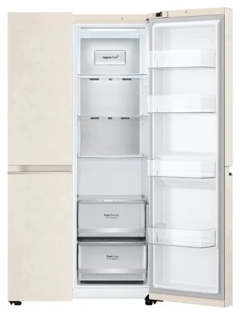Холодильник LG GC-B257SEZV Beige - ForteMarket Холодильник LG GC-B257SEZV Beige купить,0