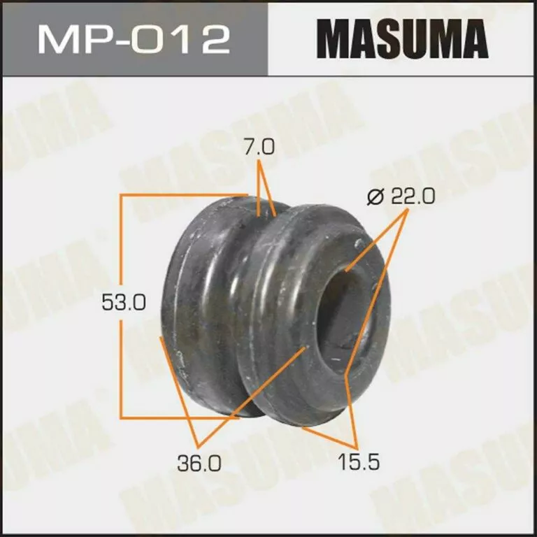 Втулка стабилизатора Masuma MP-012 d22 купить,NaN