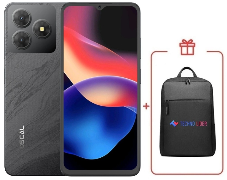 Смартфон Blackview Oscal Flat 2C 2/64Gb Phantom Black + подарок купить,NaN